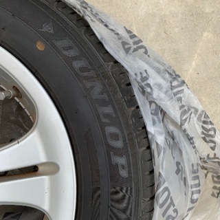夏タイヤ、アルミホイール付き４本の画像