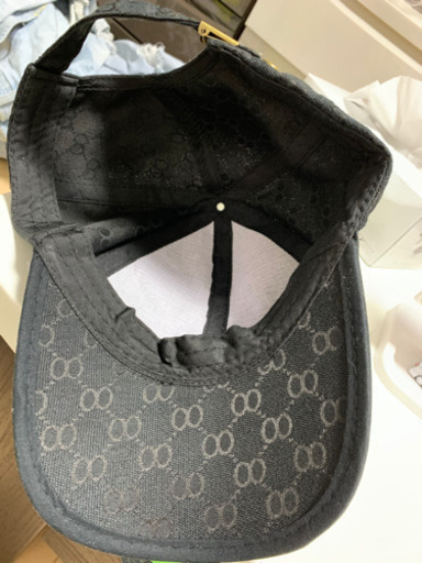 GUCCI 帽子　黒　値下げ相談受け付けます！