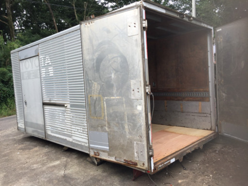 アルミコンテナボックス 2tコンテナ箱 物置 ガレージなどに