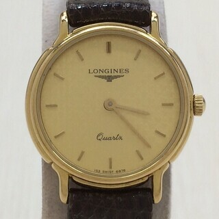 【稼動品】LONGINES ロンジン アンティーク レディースQZ 