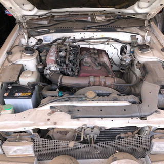 「白い稲妻」日産シルビアRS(US110)　不動車の画像