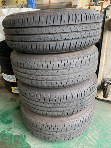 185/65R15 8～9部山 エコピア夏タイヤ