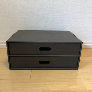 無印良品/引き出し収納/約幅37x奥行26x高さ16cm【8/9...