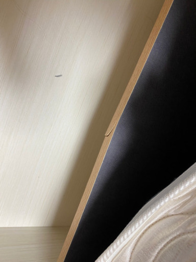 シングルベッド　収納ベッド　ナチュラル
