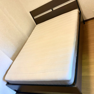 【Moneylink】IKEA TRYSILダブルベッド IKEA イケア TRYSIL ダブルベッド フレーム マットレス
