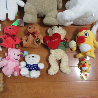 ぬいぐるみ複数箱入りの画像