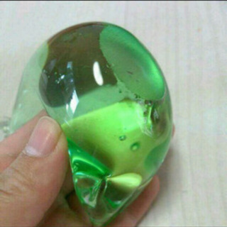 置き物 スワン ガラス製品の画像