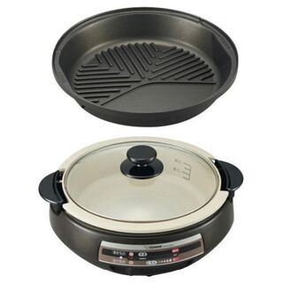 ★新品未使用品★　ZOJIRUSHI 象印　グリルなべ　あじまる　ホットプレート　EP-PL20E2の画像