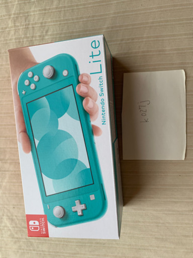 任天堂スイッチライト　ターコイズ
