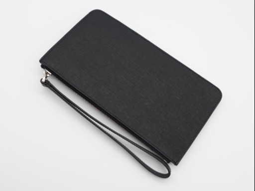 《FENDI/パンカーリト カール ラガーフェルド フラットポーチ》Aランク 美