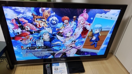 Panasonic ハイビジョンプラズマテレビ　TH-P54VT2 美品