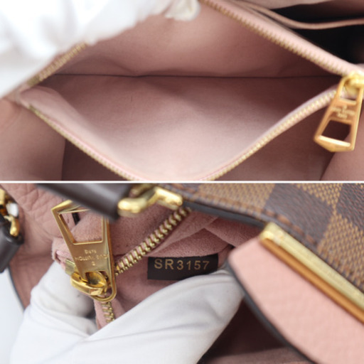 《LOUIS VUITTON/ブリタニー ダミエエベヌ ハンドバッグ》ABランク