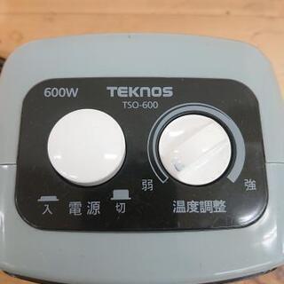 ミニファンヒーター   千住  テクノス TSO-600  2010年製   TEKNOS  の画像