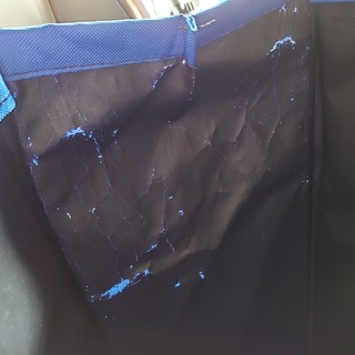 椅子付きショッピングカートの画像