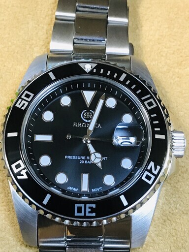 (美品)ブロニカ ダイバーズウォッチ