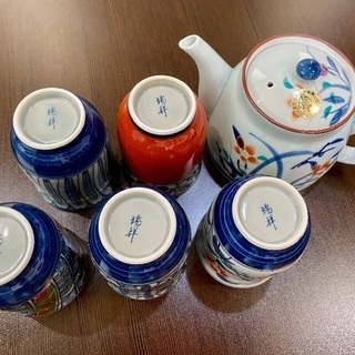 〇 Summer SALE  肥前陶磁器 急須＆湯呑set‼ 〇