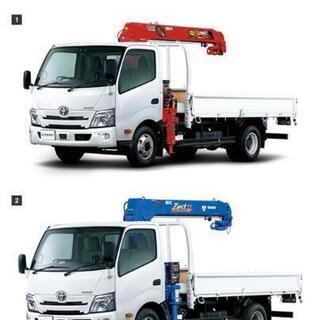 2t　4t　ユニック車を貸してください！