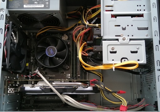 高速ゲーミングPC RX570(GTX1060相当) 新品SSD240GB Core i5 HDD1TB フォートナイト Apex L