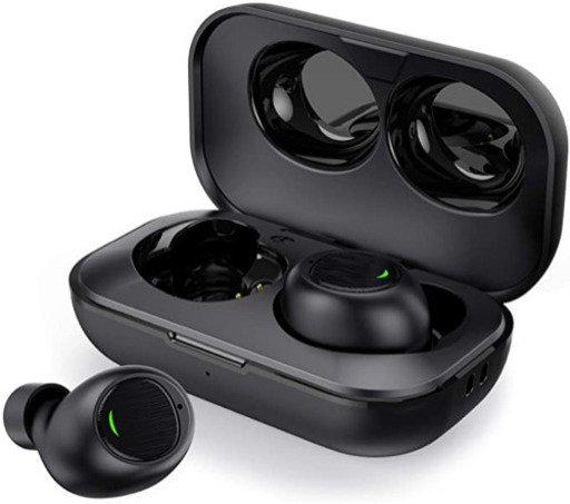 Bluetooth ワイヤレス イヤホン【第3世代Blutooth5.0+EDR搭載】 ブルートゥース イヤホン IPX7防水 左右分離型 瞬間接続 Hi-Fi高音質 自動ペアリング Bluetooth イヤホン 超小型軽量 マイク内蔵 Siri/iPhone/Android対