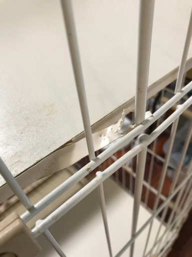 猫用　ゲージ　と　トイレ
