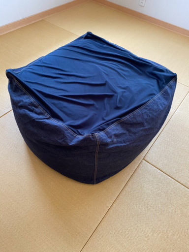無印良品　体にフィットするソファー　本体・綿デニムカバーセット