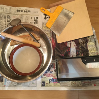 蕎麦作りセット  お取引き中