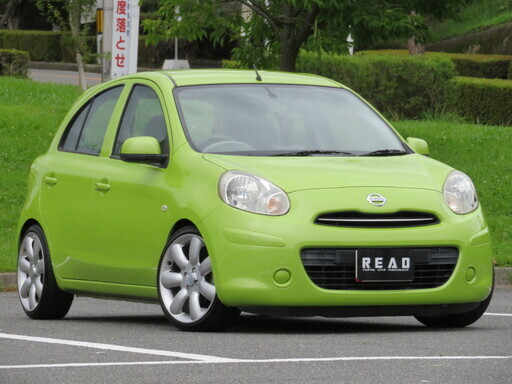 ☆カスタム多数マーチ車高調マキシライト17AWニスモマフラー☆ (リード