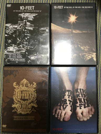 10-feet DVD 4枚