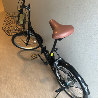 折りたたみ自転車 カゴ付 20インチ P-008N おしゃれなS...