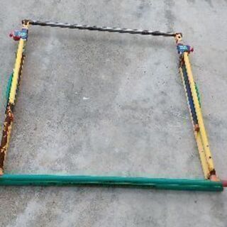折りたたみ式　鉄棒　中古の画像