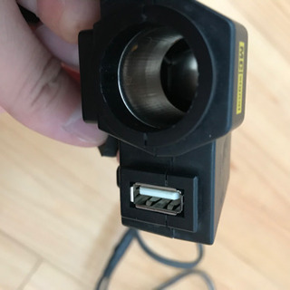 バイク　12V電源　USB電源の画像