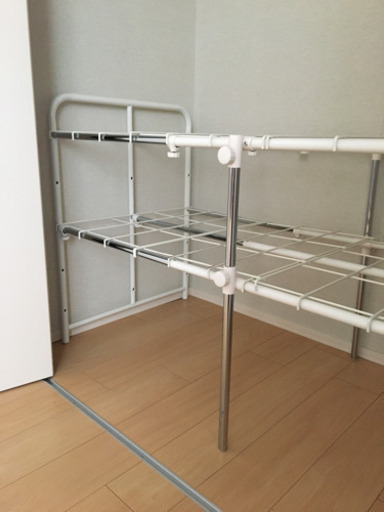 【クローゼットを押入れのように使えます】押入れラック