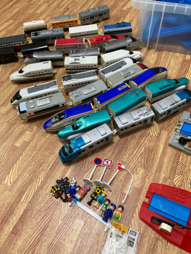 【中古品】プラレール　レールセット　おもちゃ　新幹線