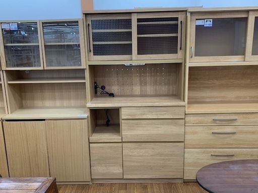 2枚扉レンジボード　プロバンス【トレファク所沢店】