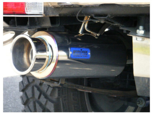 ジムニーJA11／TACステンレス　リアマフラー