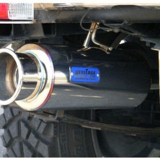 ジムニーJA11／TACステンレス リアマフラー