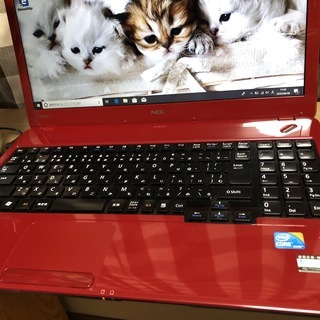 ☆彡大人気ＮＥＣリノベーションパソコン💗高速ｉ５/爆速ＳＳＤ２４０ＧＢ/人気のラズベリーレッド☆美品/Ｗｉｎ１０/Office2019付/15.6ｲﾝﾁ/メモリ4G/無線ＬＡＮ/ＤＶＤ・ＣＤ再生ソフト付　No.2008005の画像