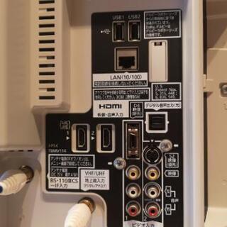 ハイビジョン液晶テレビ　panasonic 19V　HDD内蔵録画の画像