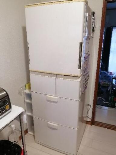 SHARP両開き冷蔵庫