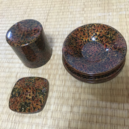 津軽塗 お茶セット