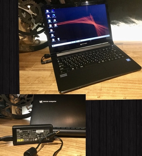売約済み。ご覧頂きありがとうございました。 2016年製　一宮でWindows10搭載機！マウスコンピュータ　14.1インチ モバイル