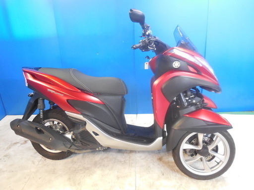 YAMAHA トリシティ125 赤 期間限定値下げサマーセール 諸経費０円 始動確認済み 自賠責保険加入で乗れます 即納車有り 激安 横浜 都筑 宮前