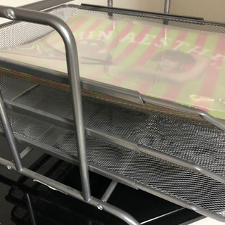 書類入れ　クリアケースもあげます　イケア