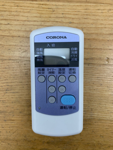 コロナ製★2019年製窓用エアコン6畳用★3カ月間保証付き★近隣配送可能