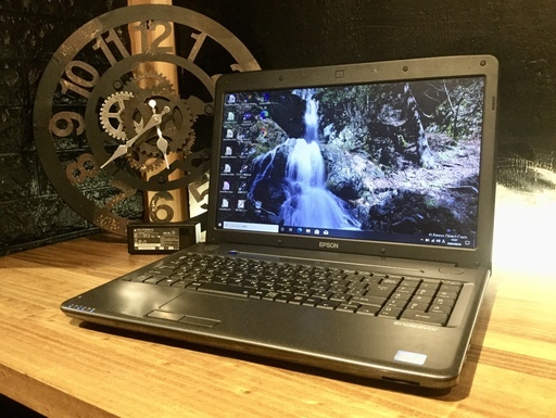 店頭にて売約済み。ご覧頂きありがとうございました。一宮でWindows10搭載機！EPSON 15.6インチ モバイルPC　 intel core i5 メモリ4GB HDD750GB】一宮市のパソコン屋 Mr.Carnival（ミスカニ）です！パソコン修理・中古パソコンの販売店【クレカ&PayPay使えます！】受け渡しは店舗にて(^^)/【エプソン ノートパソコン】