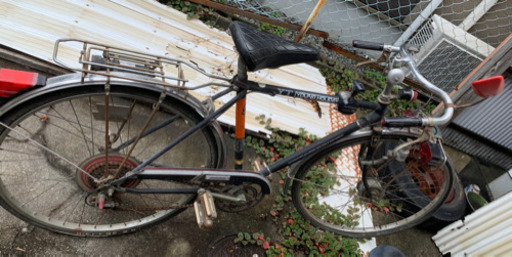 ヤングホリデー　昭和　レトロ　自転車　レア　丸石自転車