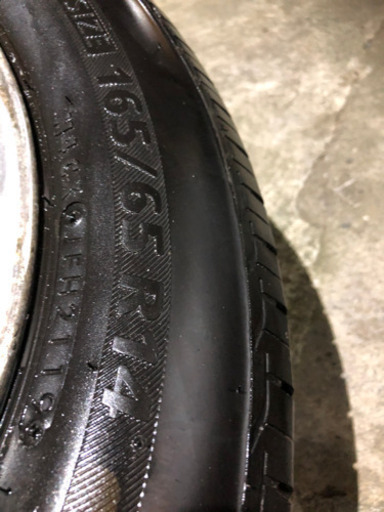 14インチ　アルミホイール　タイヤ　4本セット