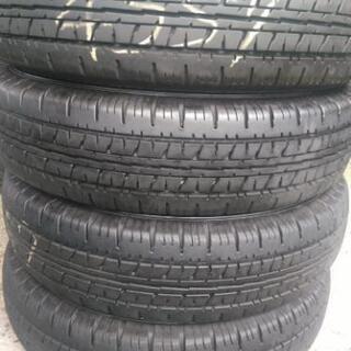 🌞165R14 8PR⭐ほぼ新品！2019年！バン、軽トラに！バ...