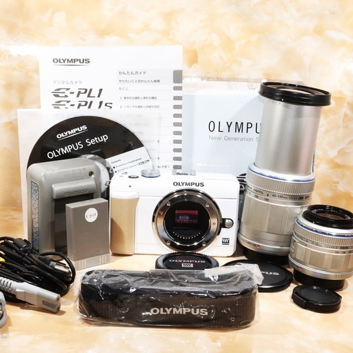 ◆極上美品◆オリンパス E-PL1S ダブルズームキット