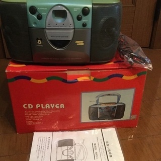 ミッキーマウスのラジカセ・CDプレーヤー
